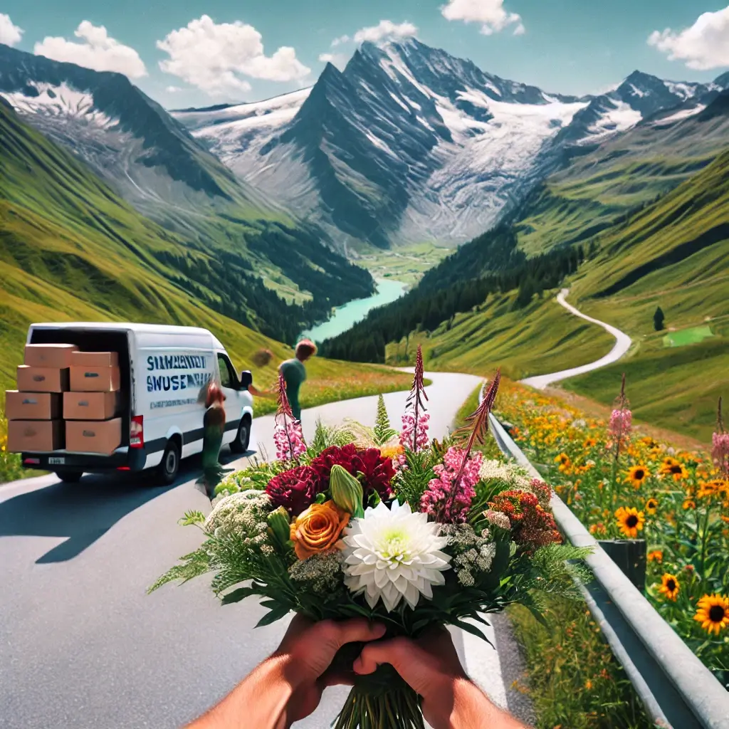 Blumenlieferung in Buseno, Alpenblumen, Graubünden, Florist in Buseno.